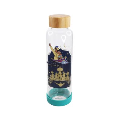 Botella de agua de cristal (500ml) - Disney Aladdin