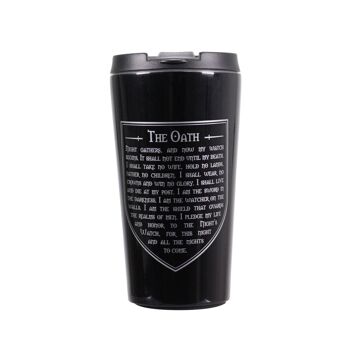 Mug de Voyage Métal (300ml) - Game of Thrones (Nights Watch) 3