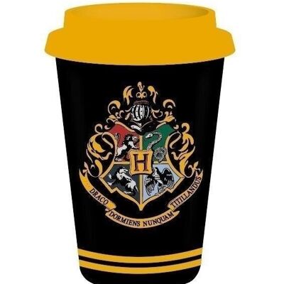 Tazza da viaggio in ceramica (250 ml) - Harry Potter (Hogwarts)