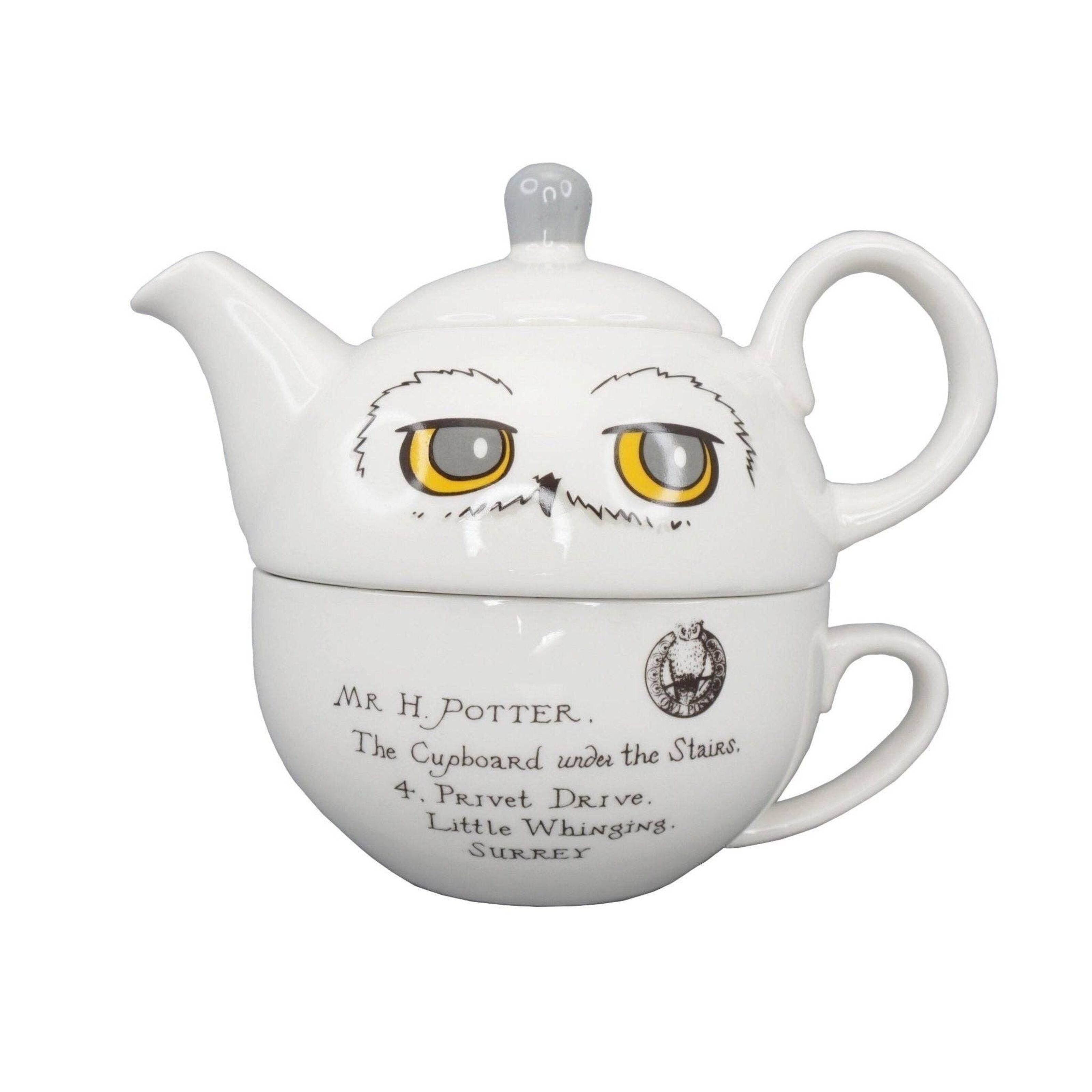Harry Potter teapot with gryffindorscarf, accio tea, tea for one, gift for Harry  Potter fan, reader, tea drinker