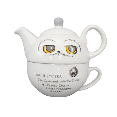 Boîte à thé pour une personne - Harry Potter (Hedwige)
