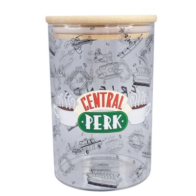 Tarro de almacenamiento de vidrio (950ml) - Friends (Central Perk)