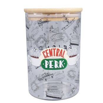 Pot de conservation en verre (950 ml) - Friends (Central Perk) 1