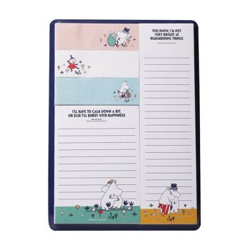 Ensemble de notes autocollantes - Moomin (se souvenir de choses) 1