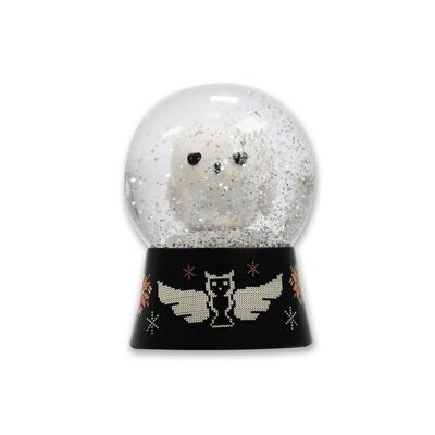 Bola de nieve en caja (45 mm) - Harry Potter Kawaii (Hedwig)