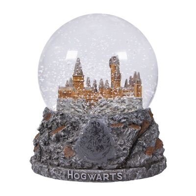 Schneekugel verpackt (100 mm) - Harry Potter (Hogwarts Castle)