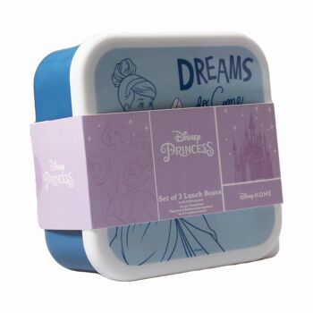 Boîtes à goûter Lot de 3 - Disney Princess (Colour Pop) 3