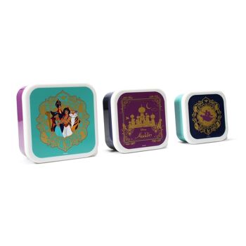 Boîtes à goûter Lot de 3 - Disney Aladdin 1