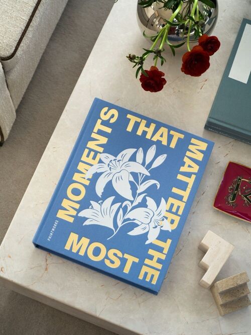 Album photo - Moments that matter the most - Format livre - Printworks