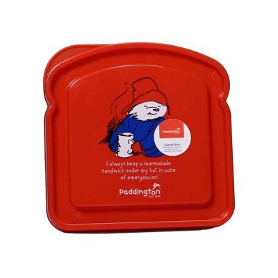 Lunchbox aus Kunststoff - Paddington Bear (Sandwich)