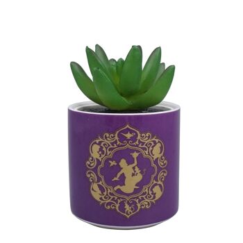 Pot de Fleurs Faux Boxed (6.5cm) - Disney Aladdin (violet) 1