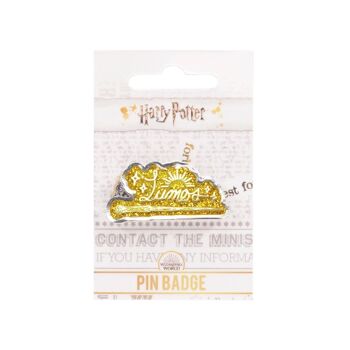 Pin's Badge Émail - Harry Potter (Lumos) 2