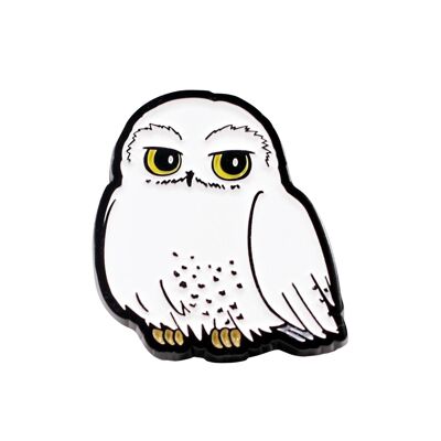 Pin Badge Esmalte - Harry Potter (Hedwig)