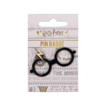 Pin's Badge Émail - Harry Potter (Lunettes Et Cicatrice) 2