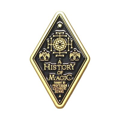 Pin Insignia - Harry Potter (Historia de la Magia)