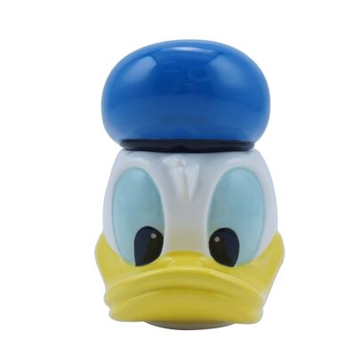 Taza en forma de taza con tapa en caja - Disney Mickey Mouse (Donald)
