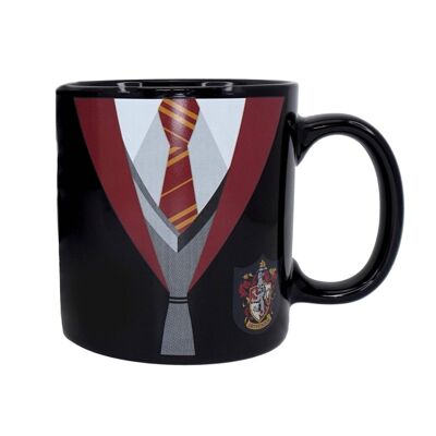 Mug thermo-réactif en boîte (400 ml) Harry Potter (Uniform Gryff)