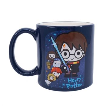 Mug Boxed Embossed (350ml) - Harry Potter Kawaii (Harry) 3