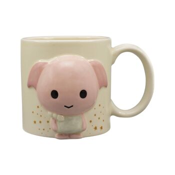 Mug Boxed Embossed (350ml) - Harry Potter Kawaii (Dobby) 4