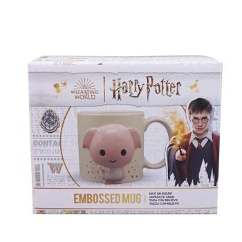 Mug Boxed Embossed (350ml) - Harry Potter Kawaii (Dobby) 6