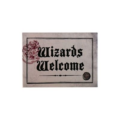 Magnet Metall - Harry Potter (Wizards Welcome)