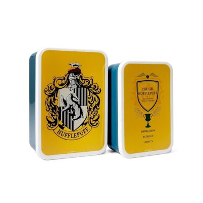 Lunch Box Set di 2 - Harry Potter (Tassorosso)