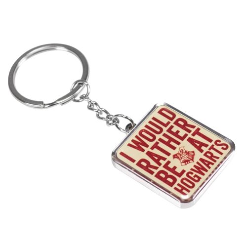 Keyring With Header Card - Harry Potter (Rather be at Hog)