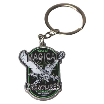 Porte-clés avec carte d'en-tête - Harry Potter (créatures magiques)