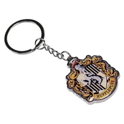 Porte-clés avec carte d'en-tête - Harry Potter (Poufsouffle)