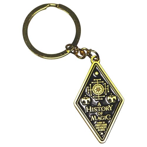 Harry Potter Ministry of Magic Seal Stamp Pewter Key Chain