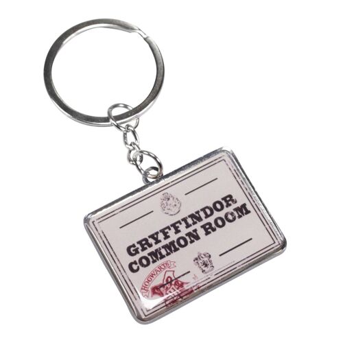 Keyring With Header Card - Harry Potter (Gryffindor Room)