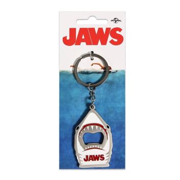 Ouvre-bouteille porte-clés avec carte d'en-tête - Jaws 2