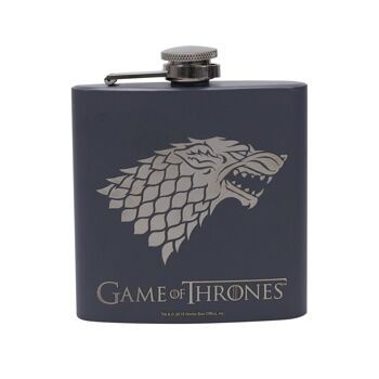 Hip Flask (7oz) Boxed - Game of Thrones (L'hiver arrive) 1