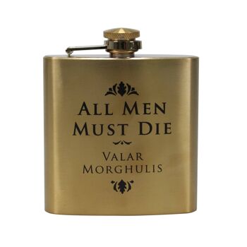 Hip Flask (7oz) Boxed - Game of Thrones (Tous les hommes doivent mourir) 1