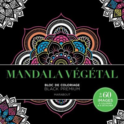 Bloc Black Premium - Mandala Végétal
