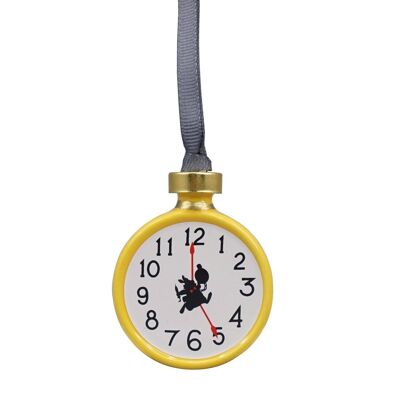 Adorno Colgante - Alicia en el País de las Maravillas (Reloj Dorado)