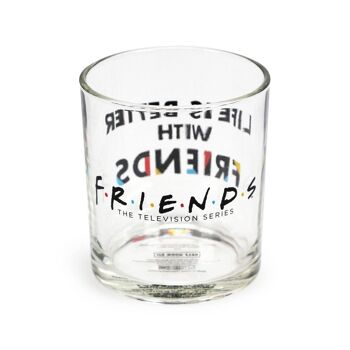 Gobelet en verre en boîte - Friends (Life is Better) 2