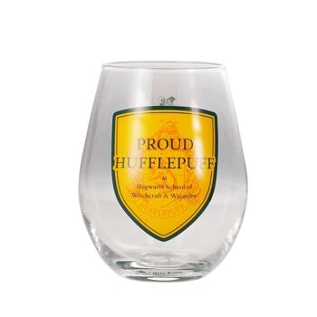 Gobelet en verre en boîte (325 ml) Harry Potter (Fier de Poufsouffle) 1