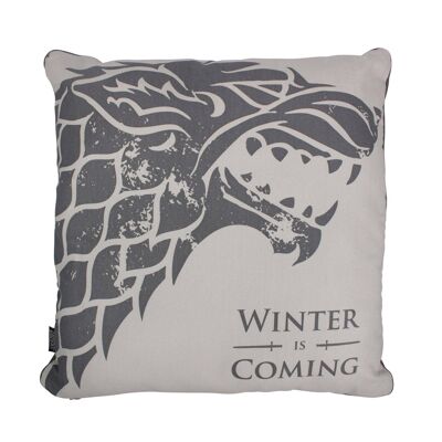 Coussin Carré 46x46cm - Game of Thrones (Stark)
