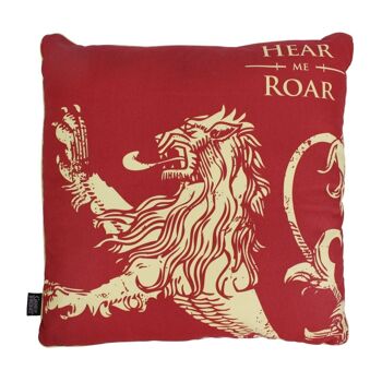 Coussin Carré 46x46cm - Game of Thrones (Lannister) 1