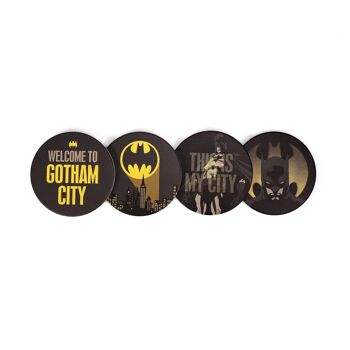 Set de 4 sous-verres en céramique - DC Comics (Gotham City) 2