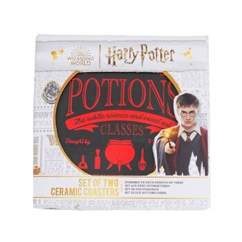 Dessous de Verre Set de 2 Boîtes en Céramique - Harry Potter (Potions) 2