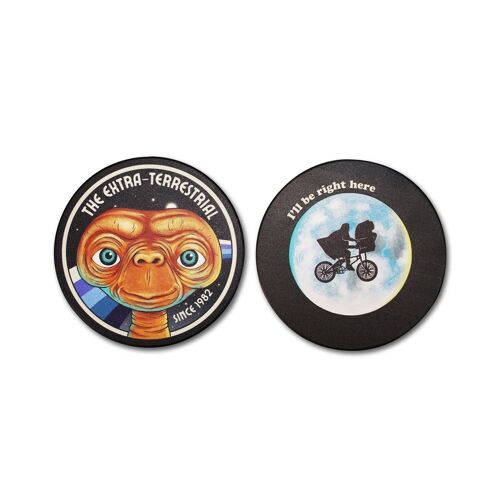 Coasters Set of 2 Ceramic - E.T