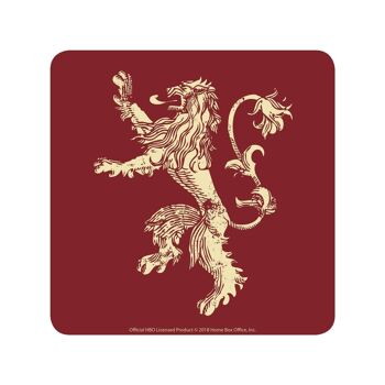 Sous-verre Single - Game Of Thrones (Lannister) 2