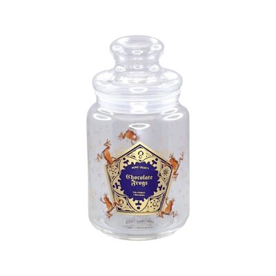 Tarro de Cristal para Caramelos (750ml) - Harry Potter (Ranas de Chocolate)