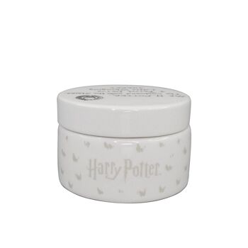 Boite Ronde Céramique (6cm) - Harry Potter (Hedwige) 2