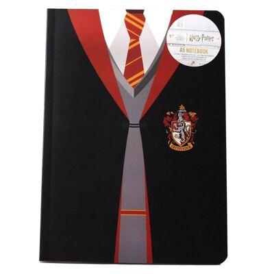 Cuaderno A5 Soft - Harry Potter (Uniforme Gryffindor)