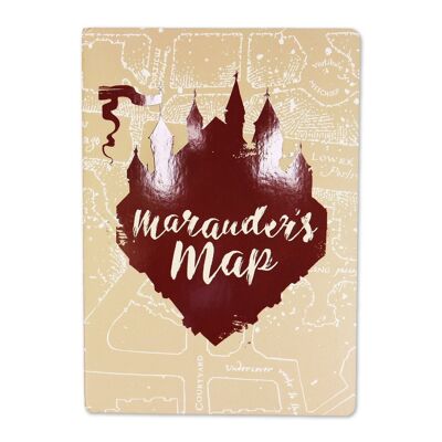 Cuaderno Flex A5 - Harry Potter (Mapa del Merodeador)