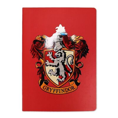 Libreta A5 Flex - Harry Potter (Casa Gryffindor)