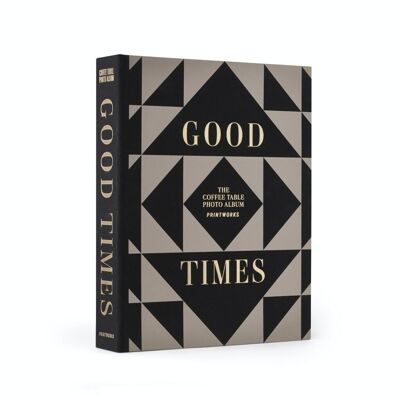 Photo Album - Good Times - Triangles - Book Size - Printworks
